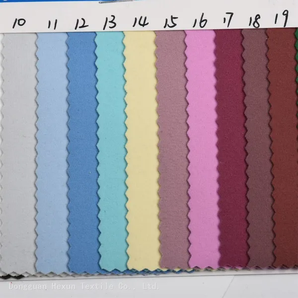 310G High-weight Soft Double-sided High Elasticity Fleece Fabric Used for Winter Yoga Cycling Clothing Warm Fabric Stretch Plush Fabric photo-4