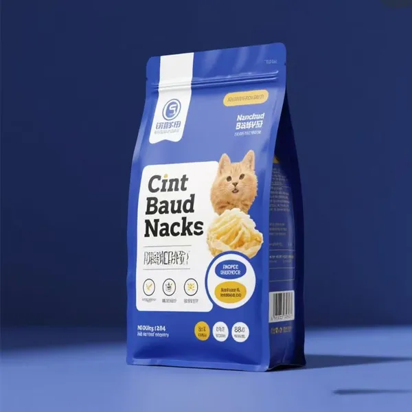 1.5kg 2kg 2.5kg 5kg Pet Food Bag Dog Feed Packaging Flat Bottom Cat Dog Food Treat Packaging Bag photo-3