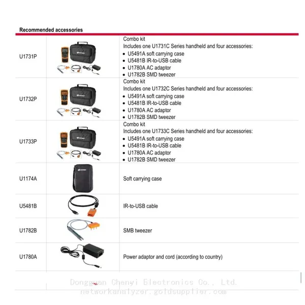 Brand New Original Keysight U1732C U1730C Series LCR Tester 100Hz/120Hz/1kHz/10kHz Portable Impedance Analyzer photo-3