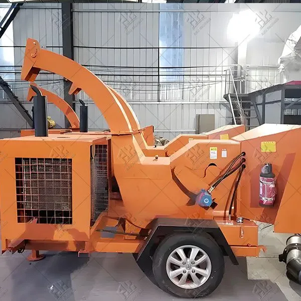 Diesel Portable Hydraulic Forestry Mulcher Drum Wood Chipper photo-4
