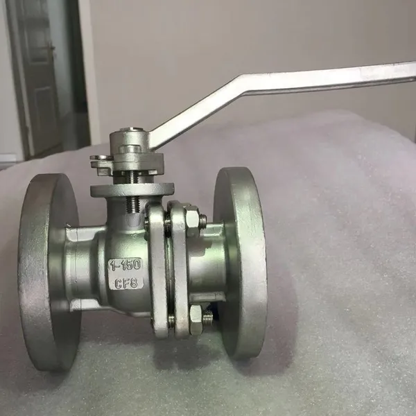 ANSI Q41F-150LB Manual Floating Ball Valve 304 Stainless Steel High Platform Flange Ball Valve photo-5