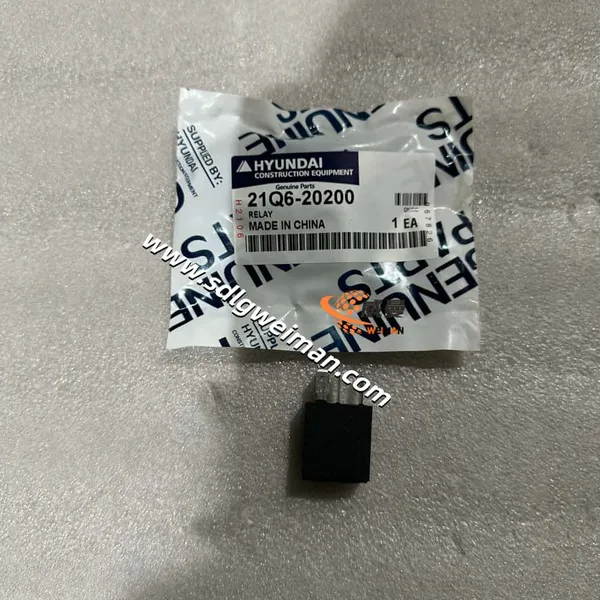 ORIGINAL HYUNDAI Catch Horn Relay 21Q6-20200 For Hyundai Excavator photo-3
