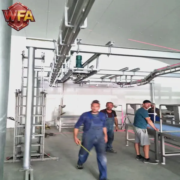 WFA Heavy-Duty Cattle Slaughtering Line 17 Years Experience 15,000 Sqm Factory Direct Abattoir Equipment Slaughterhouse for Cows photo-4