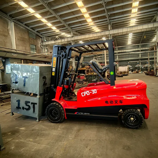 3 Ton Electric Forklift 3-4m Lifting Height Hydraulic Zero Emission Electric Forklift for Warehouse Storage Work photo-5