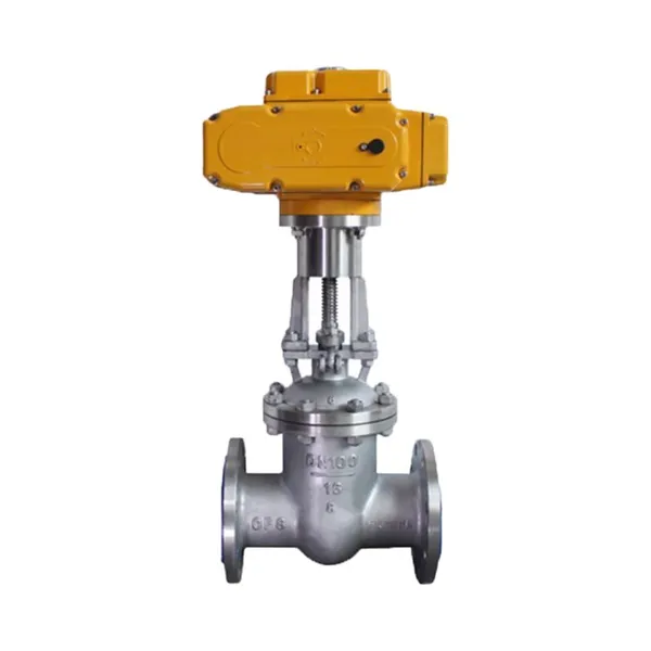 Válvula de Gaveta Elétrica com Flange em Aço Inoxidável de Alta Qualidade - Venda Direta de Fábrica