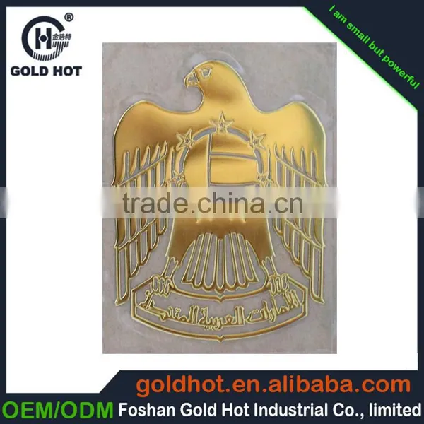Zinc Alloy Metal Thin Word Projected Nameplate Trademark Logo Label Sticker photo-3