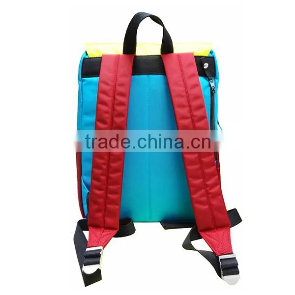 High Quality Bright Colors Fashionable Polyester Backpack photo-3