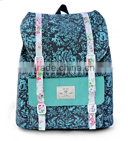 Canvas School Backpack Softback Backpack School Backpack 2015 photo-4