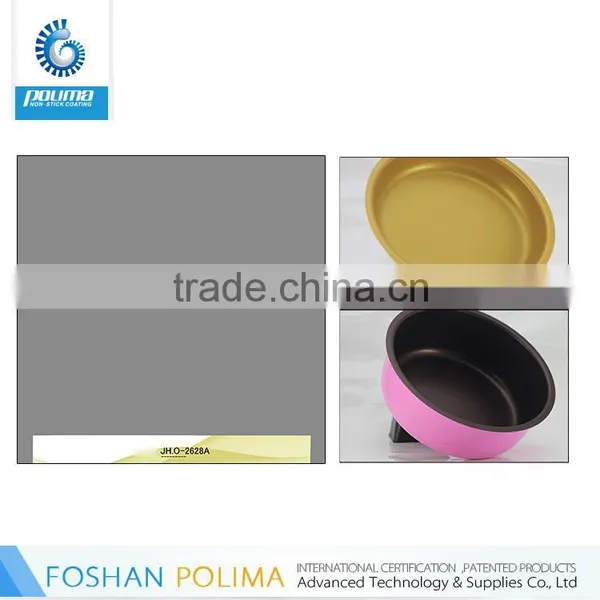 Flouoroesin Solvent-based Non-stick Coating With LFGB / FDA / Silver Liquid Teflon photo-6