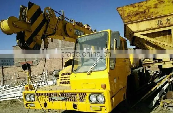 Strong High Working Used Good Condition Rough Terrain Crane Kato NK800 for Cheap Sale in Shanghai photo-2