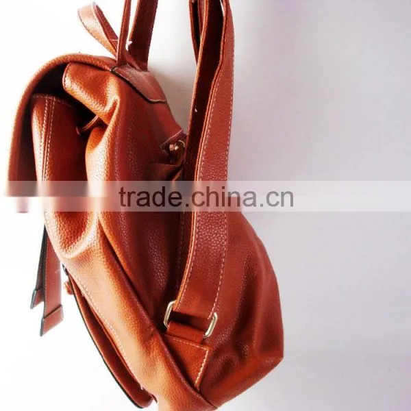 PU Leather Backpack And Fashionable Leather Bags For Girls photo-4