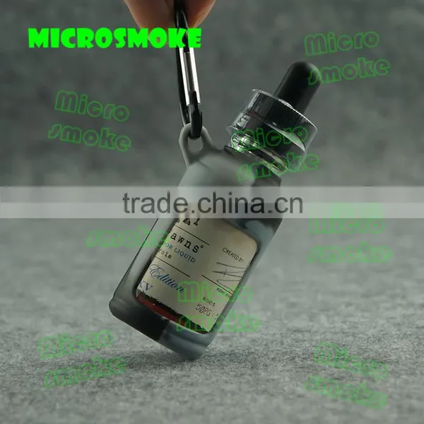 5ml 10ml 15ml 30ml Silicon Material Eye Dropper Glass Plastic Bottles, e Juice Protective E-liquid Bottle Silicone Case photo-3