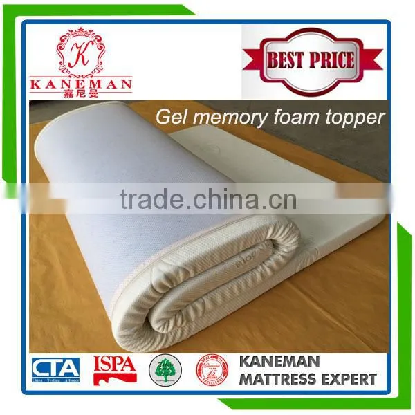 Popular Cooling Gel Mattress Topper With Roll up Packing photo-3