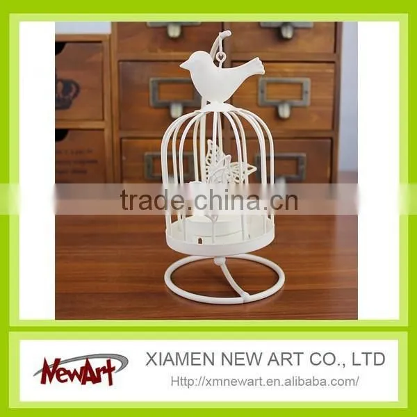 Metal Wholesale Elegant Decorative Bird Candle Holder and Bird Cage Pet Cage Quality Choice photo-4