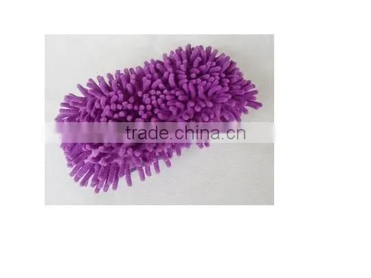 Hot- Selling Automobile Microfiber Terry Towels/ Chenille Mitts / Waxing Sponges photo-4