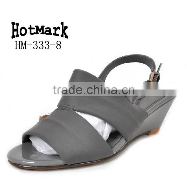 Hot Sale Latest Design Wedge Heels Women Shoe Sexy Casual Shoe for Women Fancy Styles New Arrival Fashion Shoe 2015