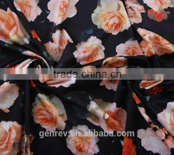 Poly Knit sp Print Fabric Printing Fabrc Polyester Ptinted Fabric Digital Print Fabrics photo-5
