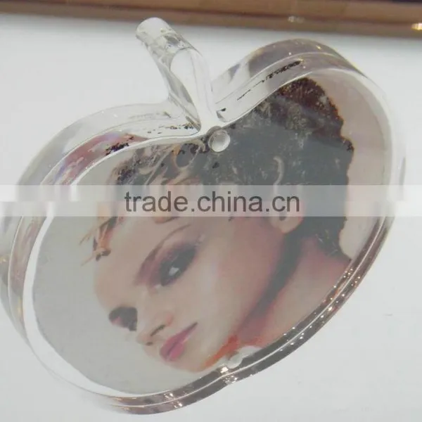 Acrylic Apple Shape Customized Size Magnetic Picture Photo Frame photo-6