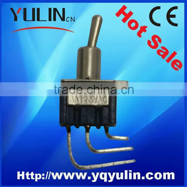 3 Long Pins 48Vac ON-ON Mini Toggle Switch