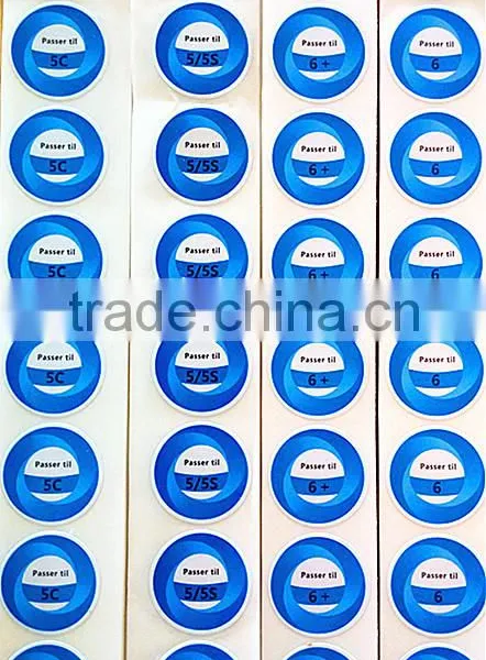 Customized Round Oval Sticker for Glass and Plastic photo-3