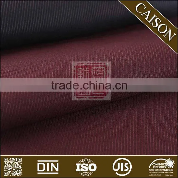 Famous Brand 10 Years Experience Dark Red Twill Suiting Fabric Quality Choice photo-2