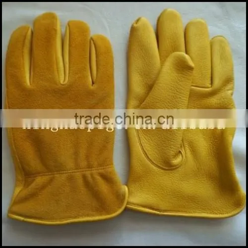 Positive Deerskin Opposite Cowhide Working Gloves