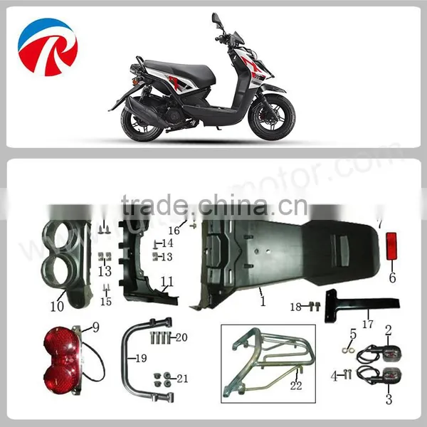 BWS III 150cc Motorcycle Scooter Led Taillight