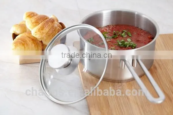 Elegant SS Pot With Steel Handle photo-3