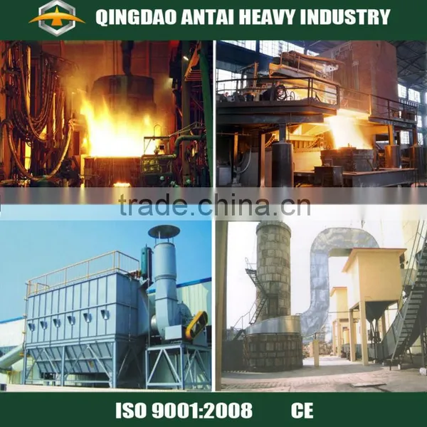 Furnace dust collector/bag filter saw dust collector
