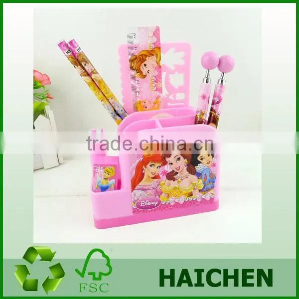 Ningbo Wholesale Manufacturing EN71/REACH/ISO9001 PP Stationery Kit Promotional Gifts