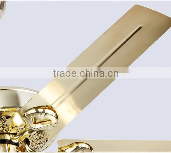 Gilding Meting Ceiling Fan Light photo-4