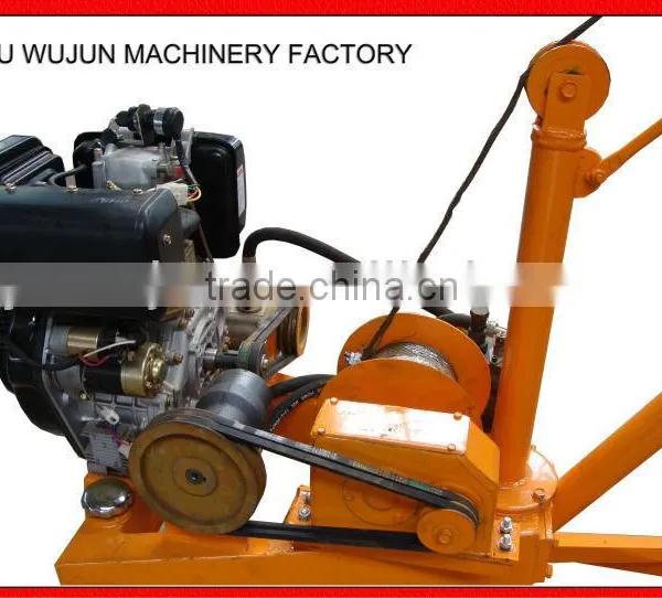 Small Crane,Small Crane With Diesel Engine,Jib Crane 500kg photo-2