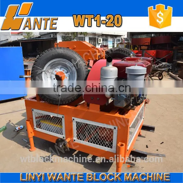 WT1-20 Clay Building Block Mesin Manufacturer photo-3