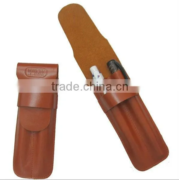 High End Custom Belt Leather Pen Holder Pen Wallet