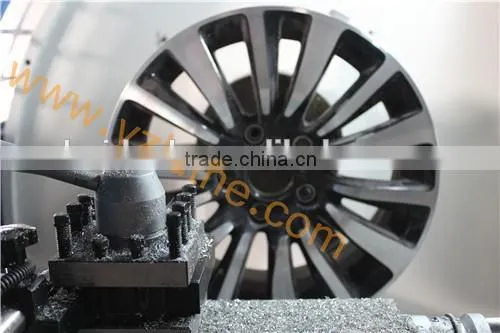 Cnc Lathe Machine for Wheels and Wheel Lathe Machine WRC30 Quality Choice photo-4