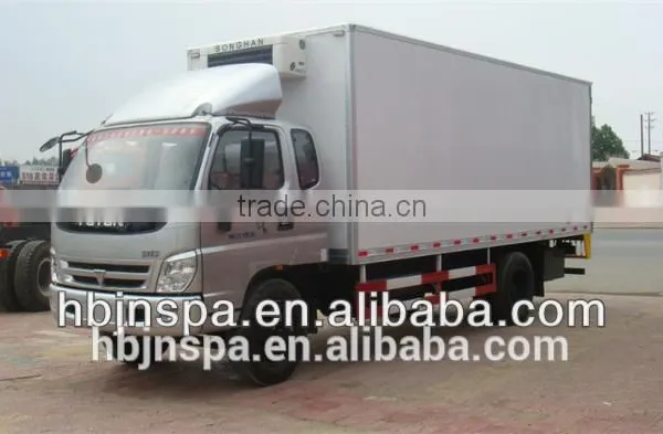 New Refrigerator Truck, 4*2 FOTON Small Refrigerator Truck for Sale photo-2