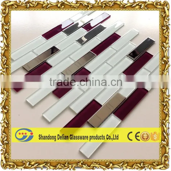 23*98*4 Irregualr Glass Mosaic photo-4