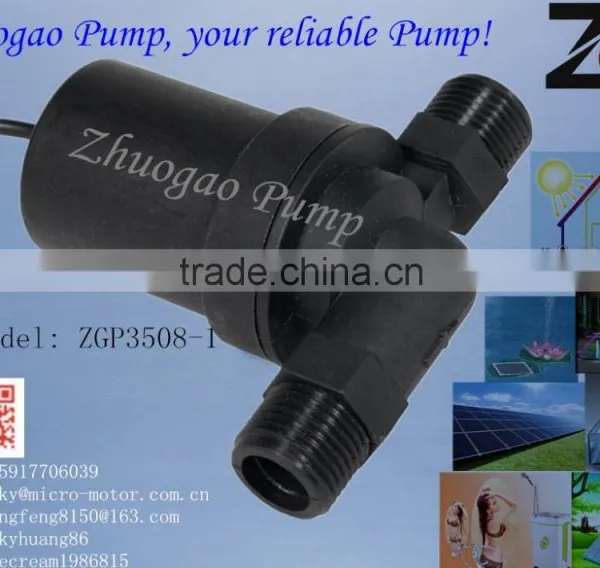 DC Solar Water Pump for Solar Water Heaters(CE, UL, ROHS, VDE, FC, CCC Low Power Consumption, Safe and Low Noise) photo-6