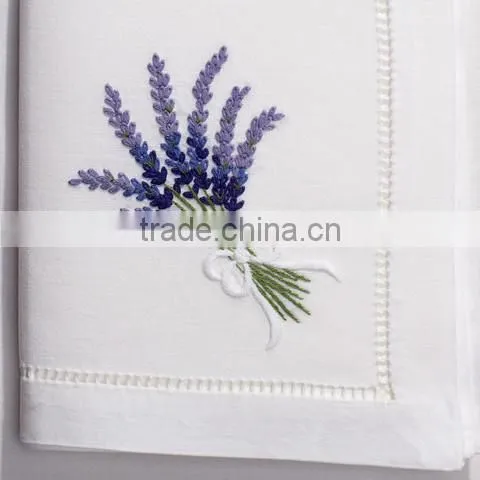 Hand Embroidery Napkin,hemstitch Napkin,linen Napkin photo-6