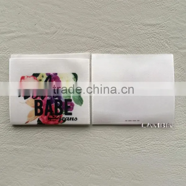 Custom High End Printed Main Trademark Label Tag for Silk Quilt photo-2