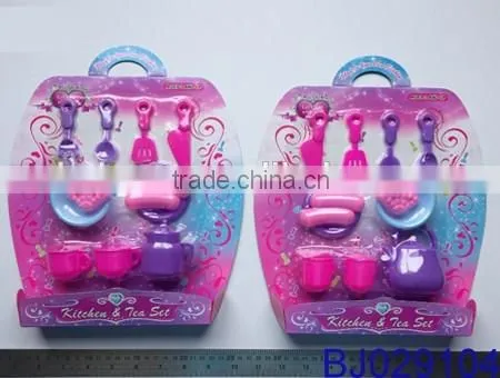 Mini Breakfast Stove Kitchen Appliance Play Food Toy Set for Kids photo-2