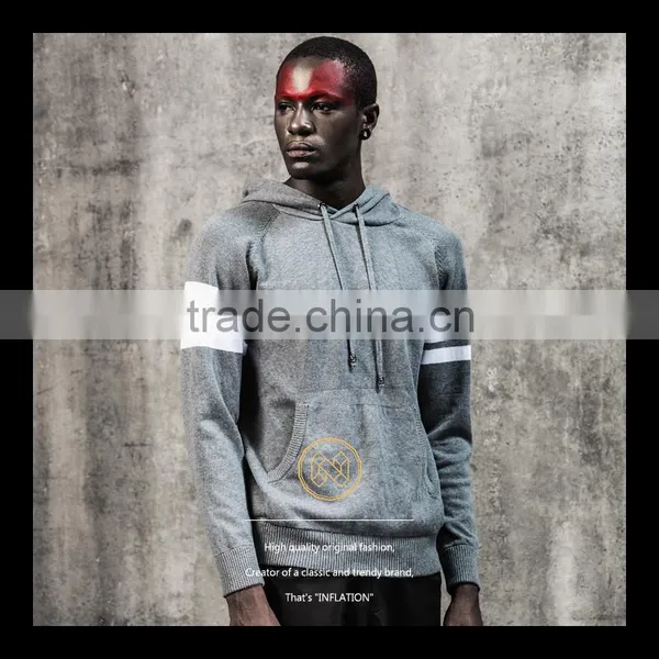 Basic Crew Neck Knitting Wool Sweater With Factory Price Quality Choice photo-3