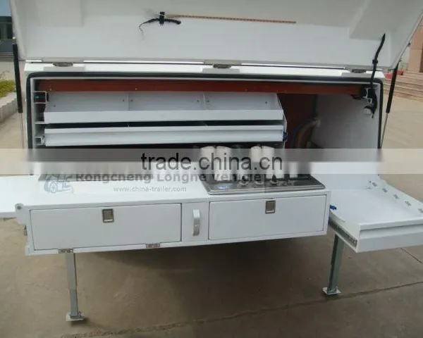 Rongcheng Longhe Fiberglass Forward Folding Camper Trailer LH-GQF-01A photo-5