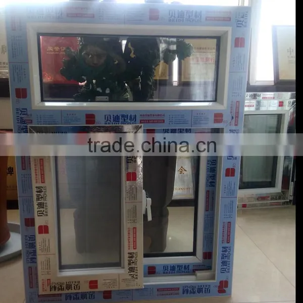 UPVC Steel Reinforcement Window Grill Design Horizontal or Vertical Sliding Windows photo-3