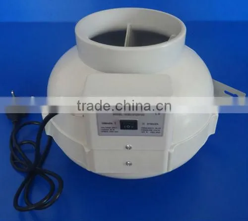 Two Speed Hydroponics Centrifugal Inline Fan photo-2