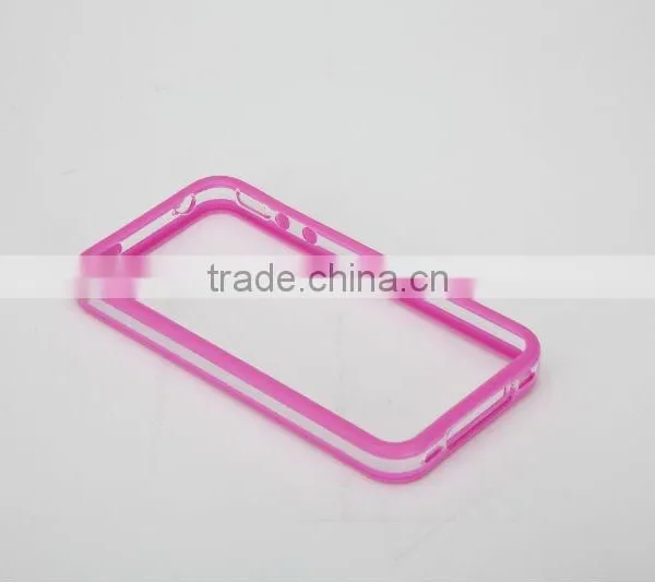 Double Color Bumper Case for Iphone 4