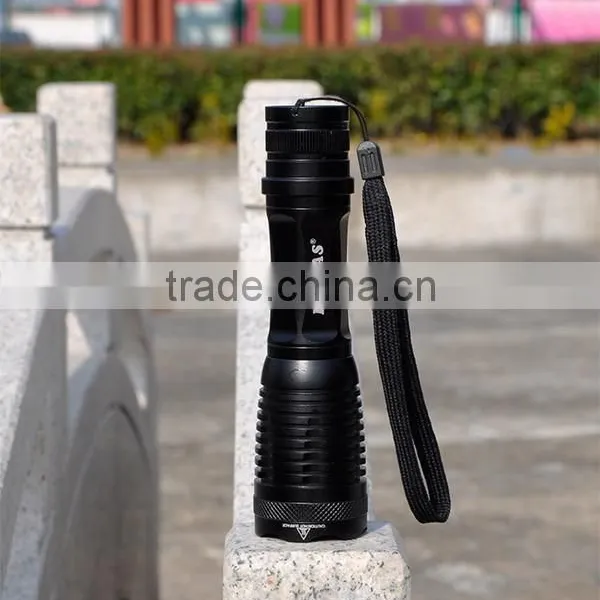 Zoomable C-REE XML T6 LED Bulb Aluminum Hand Torch photo-6