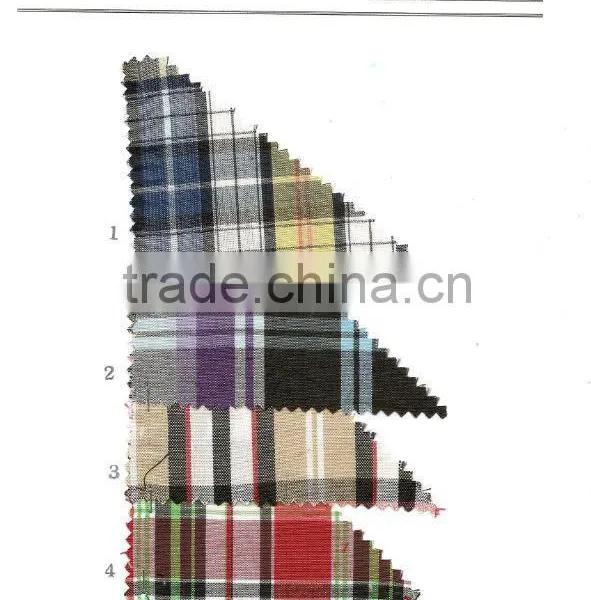 100% Cotton Yarn Dyed Shirting