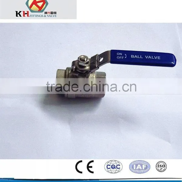 SS. 2 PCS BALL VALVE AISI 316 1000 WOG NPT photo-3
