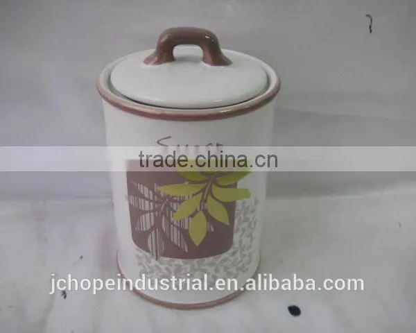 Ceramic Sugar Storage Jar